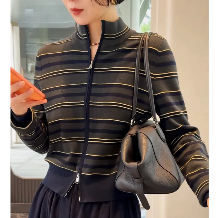 【冬姐自主品牌】VOR 【100%美丽诺羊毛】针织衫 X25300006