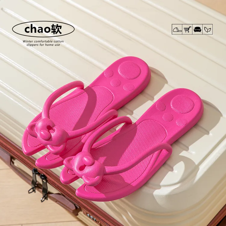 旅游便携人字拖女款2025夏季新款休闲轻便防滑沙滩软底人字拖鞋男