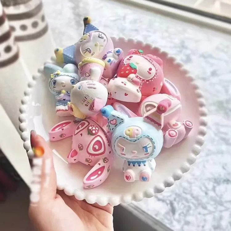 X网红小石膏娃娃彩绘迷你亲子玩具涂鸦家庭其它个护工具商品图