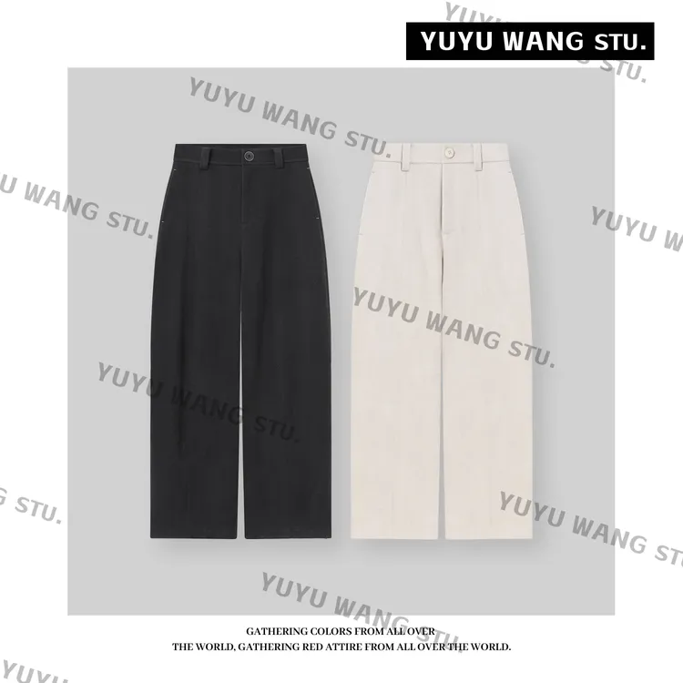 YUYU WANG【墨色】裤子RB2SDRZ3137