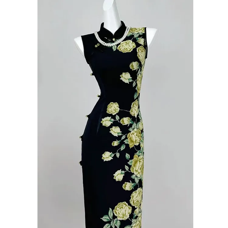 【蔷薇】绫曦2025新款优雅气质苏州旗袍裙