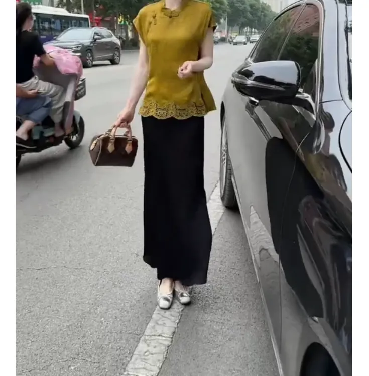 2025夏季时尚潮流百搭精品女装风E288