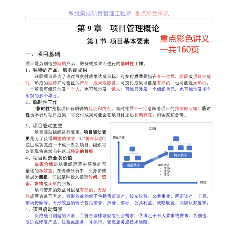 【25年软考中项】系统集成项目管理工程师-彩色讲义课程