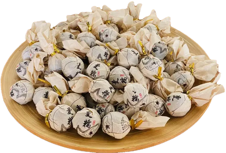 云南勐海普洱茶曼糯古树龙珠普洱茶生茶龙珠普洱茶叶