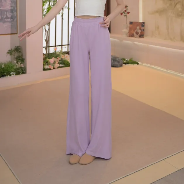 078双面棉绒提臀裤舞蹈裤显瘦古典舞蹈阔腿裤现代舞裤