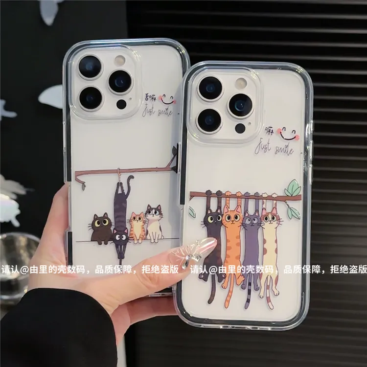 三合一炫彩适用苹果iPhone16/华为荣耀/OPPO/VIVO/小米手机壳爆款