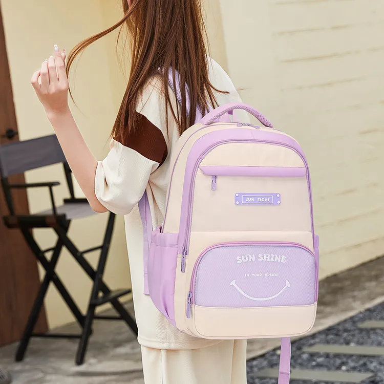 【阳光8点】高中生专用双肩背包旅行书包书包学生专用双肩包百搭