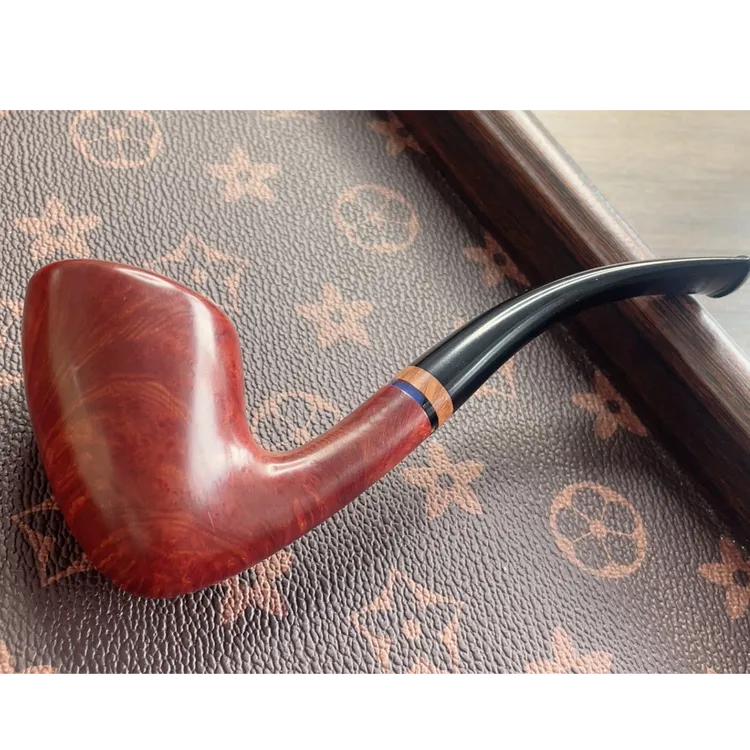手工石楠木哥特式经典弯斗