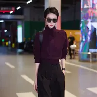 （萱萱推荐）立领半拉链时尚套头洋气百搭卫衣