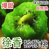 正宗陕西眉县徐香猕猴桃采摘树熟水果彩箱包装非红心黄心奇异果