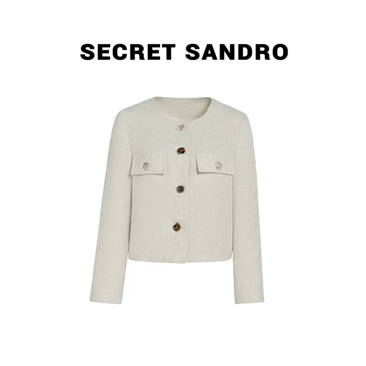 【几何】【Secret Sandro】 鸥小柒 外套 J25209023Q