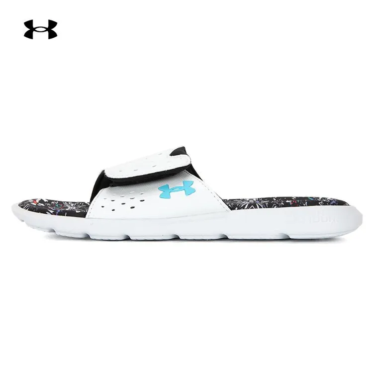 安德玛女鞋运动拖鞋新款室内户外沙滩鞋透气轻便休闲凉拖 3026029