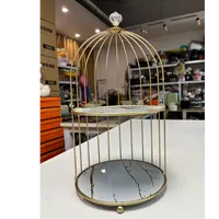 双层鸟笼置物架随机发 JX