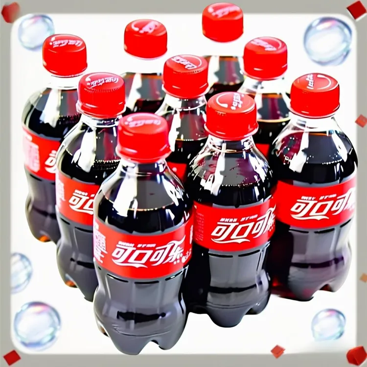 可口可乐300mlx2/9瓶提神迷你便携碳酸饮料经典汽水夏季小瓶装