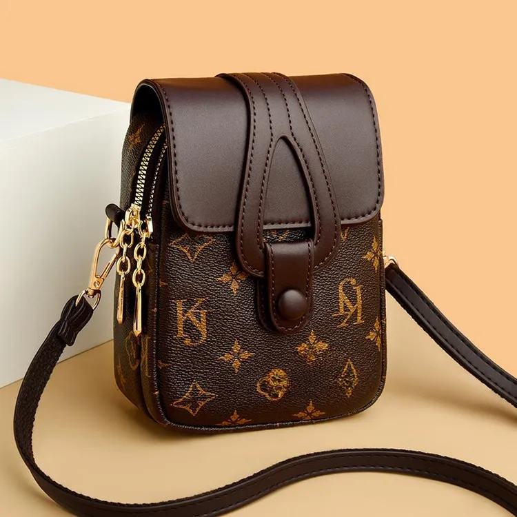 女包2025款复古手机小包包时尚单肩斜挎包百搭裤子零钱包