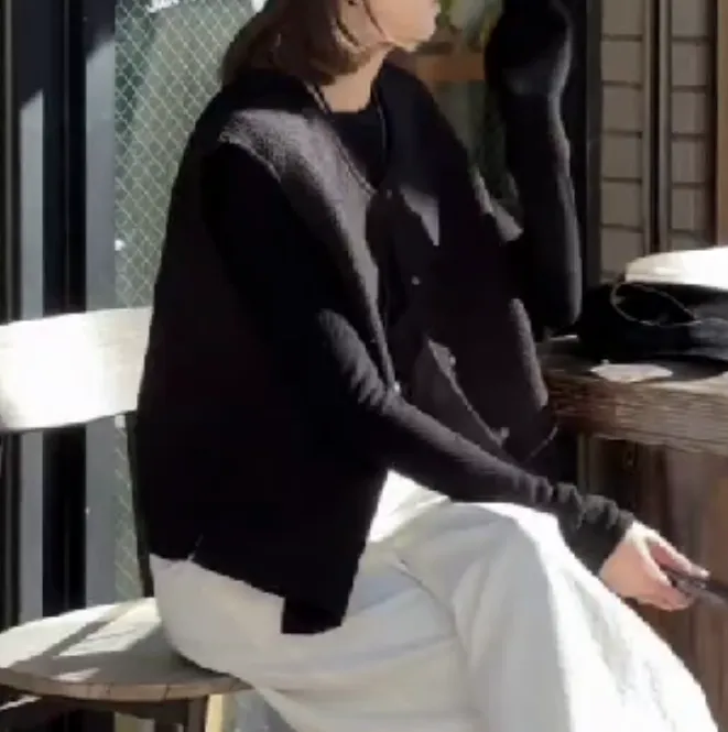 2025春季新款时尚女装网红气质爆款百搭洋气黑色外套裤子G0