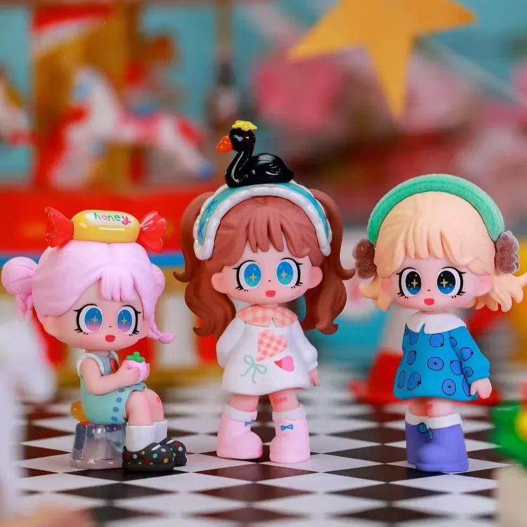milay蜜啦少女蜜果果系列盲盒mini潮玩周边公仔摆件圣诞节礼物女