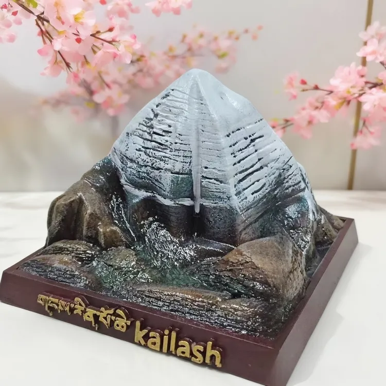 【西藏包邮】冈仁波齐神山摆件创意微缩模型家居桌面装饰工艺品