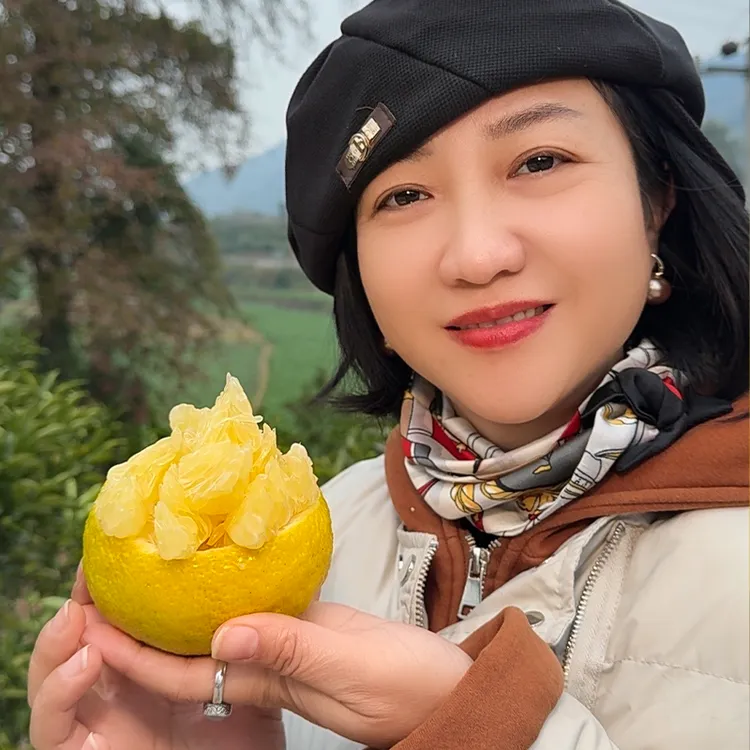 黄金贡柚象山青新鲜甜桔柚湖南怀化正宗贡柚产地直发清甜爆汁柚子
