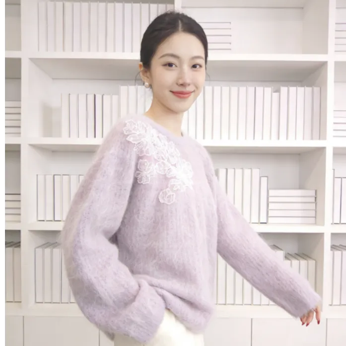 JY 2025新款秋冬季宽松慵懒舒适毛衣JY502
