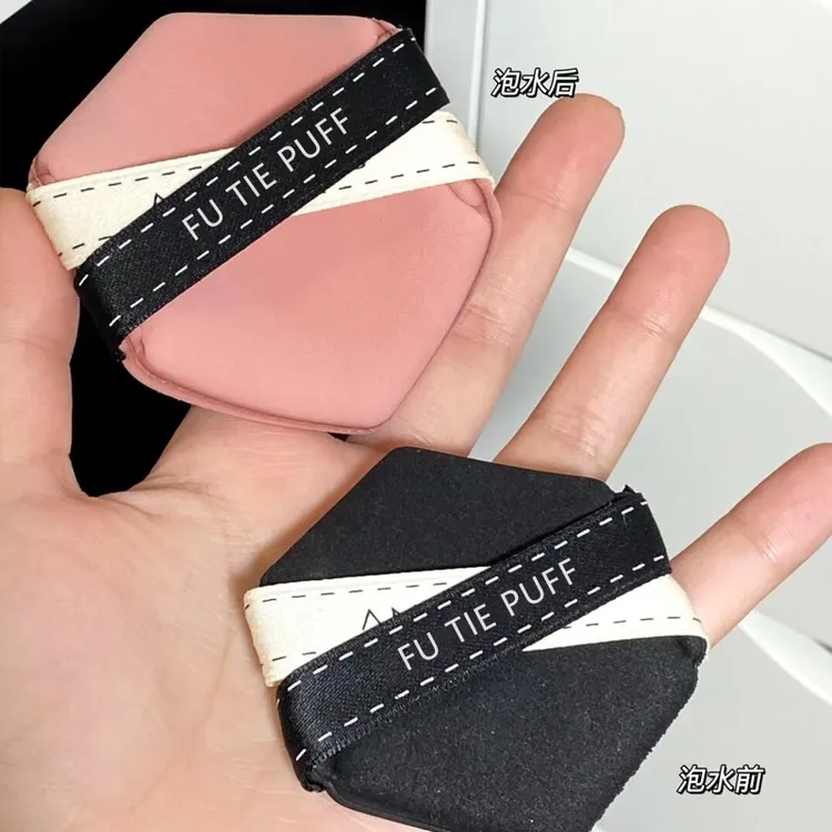 尓木葡贴贴双面气垫粉扑干湿两用双绷带不易吃粉底液化妆遮瑕定妆