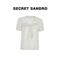 【蝴蝶结】【多娜&Secret Sandro粉丝专享】衬衫 C55209139N