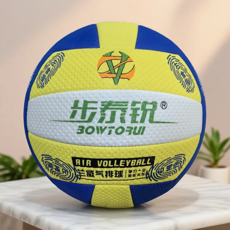 气排球指纹训练球，一接、传球、捧球、抱球训练用球（能打能练）配气针