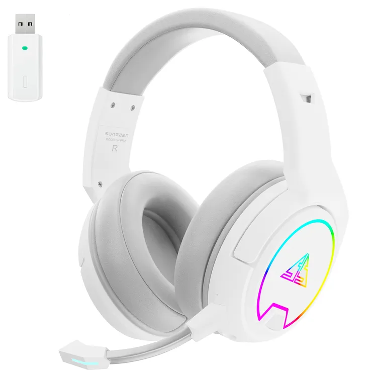 SONGZENS4PRO 无线头戴游戏耳机蓝牙2.4G电竞耳麦专业游戏耳机