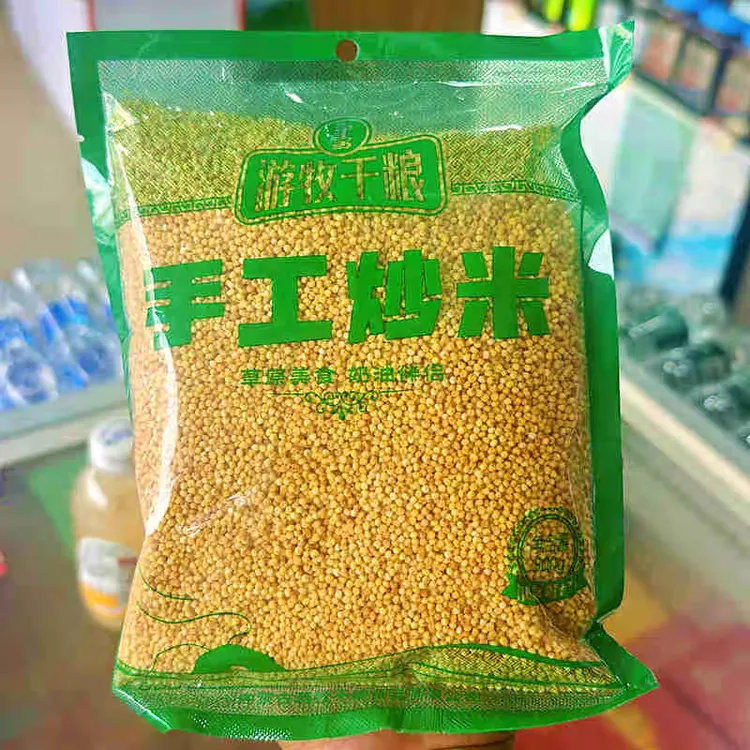游牧干粮 鄂尔多斯手工炒米500克