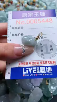 翡翠未镶嵌吊坠(不含链)5448