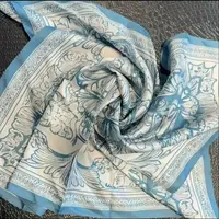 AMASS/阿玛施新款轻奢复古优雅时尚气质百搭桑蚕丝丝巾女580016