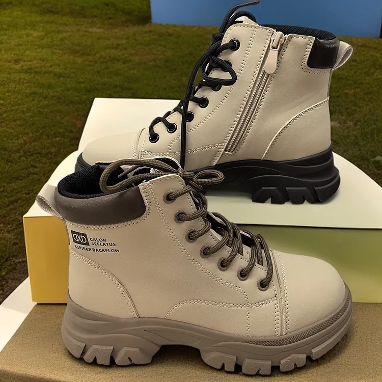 大东冬季加绒马丁靴