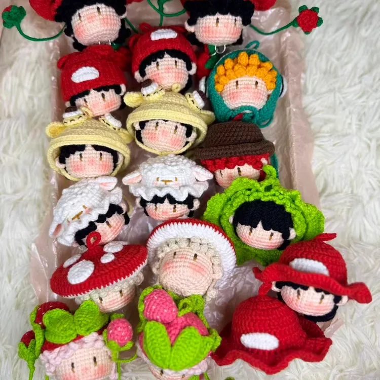 十个勤天可爱明星团子玩偶挂饰包包挂件送女朋友礼物手工周边产品