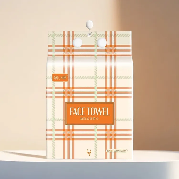 娴小绵悬挂式洗脸巾一次性棉柔巾美容院洁面巾不掉毛抽取式擦脸巾