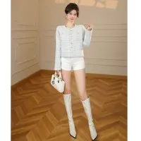有内里薄款外套女棉衣小香风春季新款法式设计感小众宽松短款气质