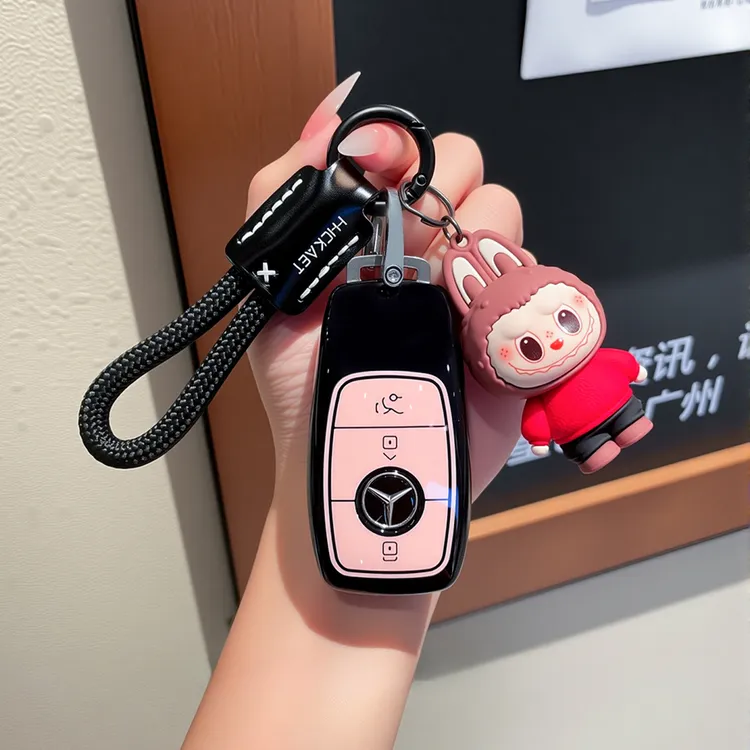 奔驰钥匙套e300LC级C260L新款C200L女GLC300L扣汽车e260男2025款