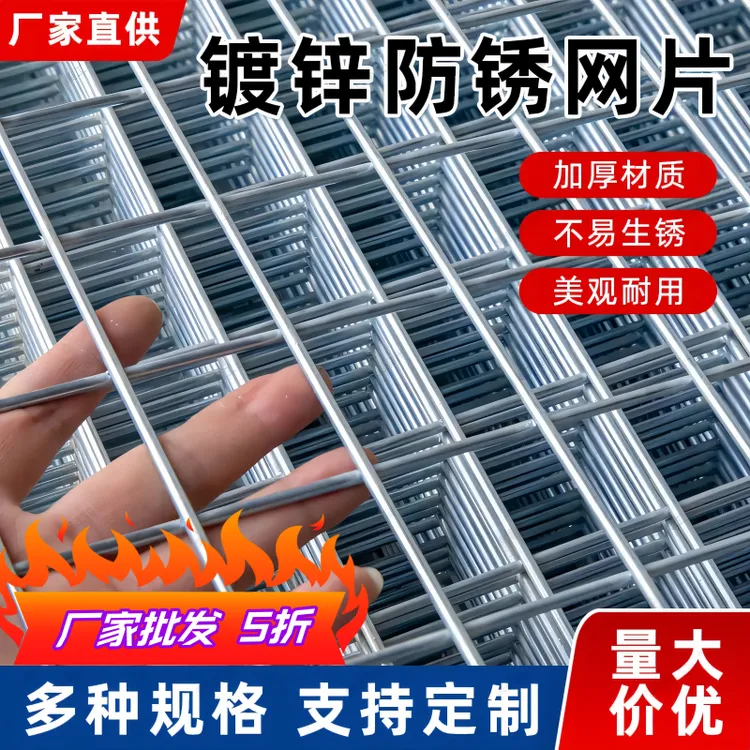 镀锌网片鸡笼狗笼鸽子笼铁丝网围栏网鸽舍地网狗笼底网小孔养殖网