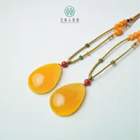 石惑珠宝~蜜蜡项链-多样性发一