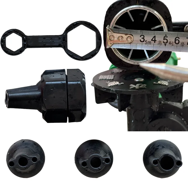 【正品】三孔喷嘴涡轮灌溉喷枪六角用.