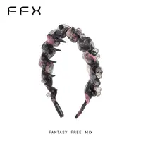 弗弗西FFX【夏梦】仙气优雅闪耀齿梳发箍