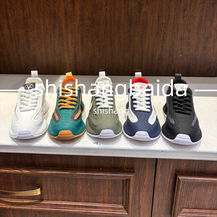 【皮鞋码】春夏新款皮布拼接厚底百搭潮流男士潮鞋舒适专用专业