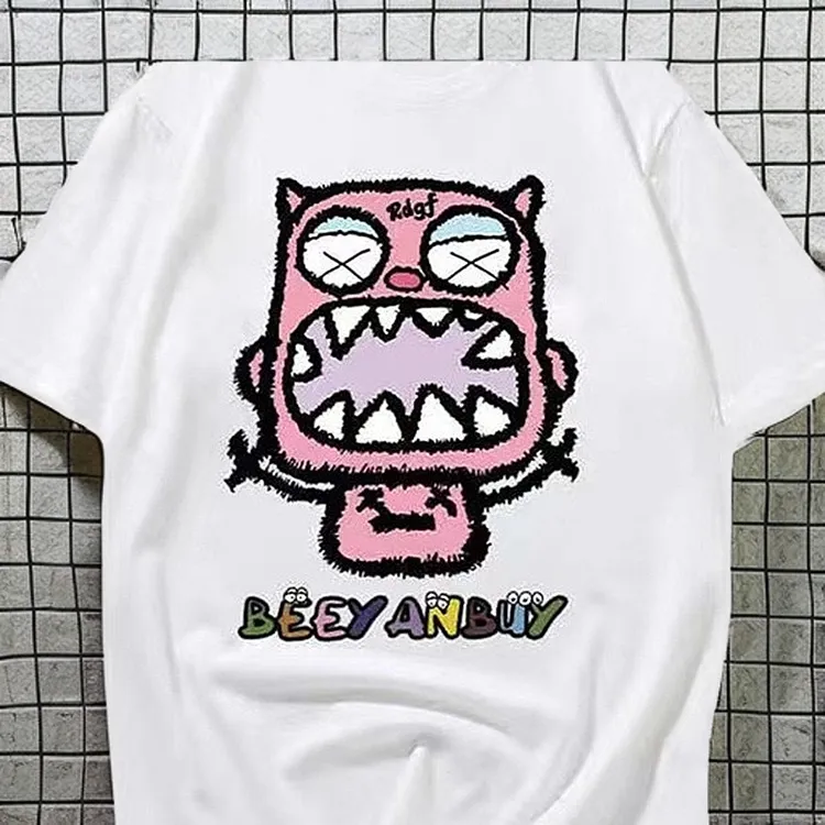 白色纯棉oversize宽松韩版潮短袖T恤女夏季2025早春新款上衣ins潮