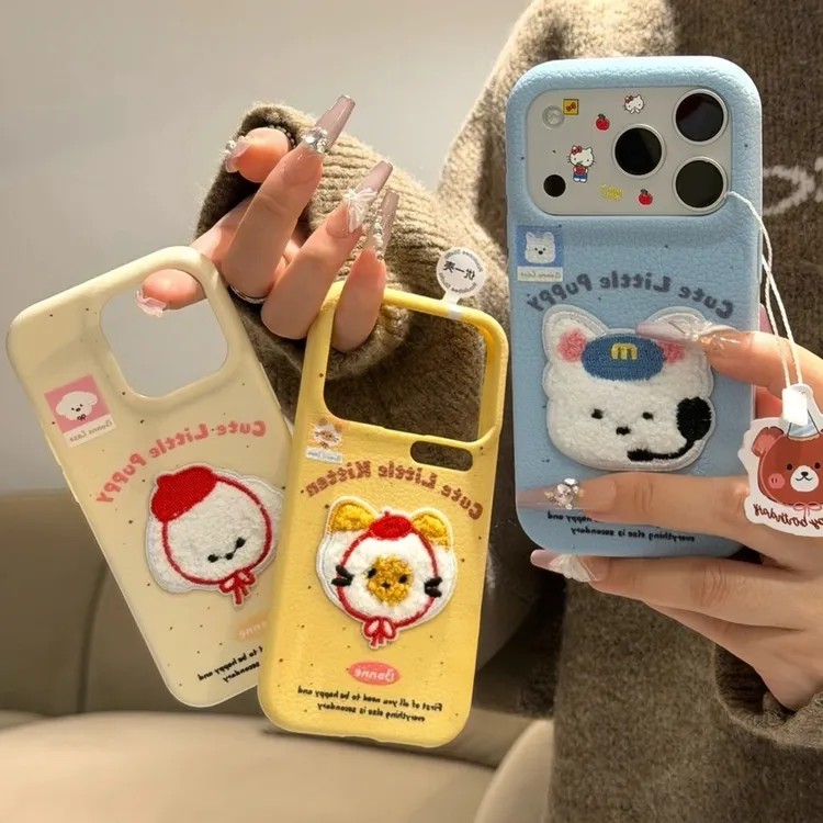 耳机西高地适用于苹果17/16Pro手机壳华为OPPO小米VIVO一加秋冬壳