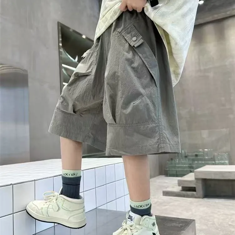 1号麦丸儿童裤子T恤中大童装套装