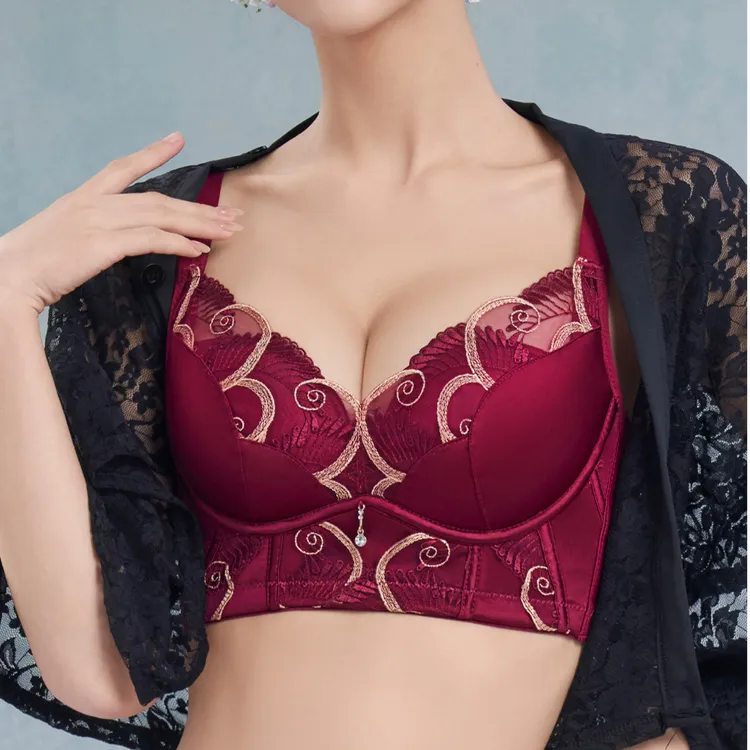 【主播补贴】2025年鸿运大红秋冬ABC性感AI智能调整聚拢小胸2182