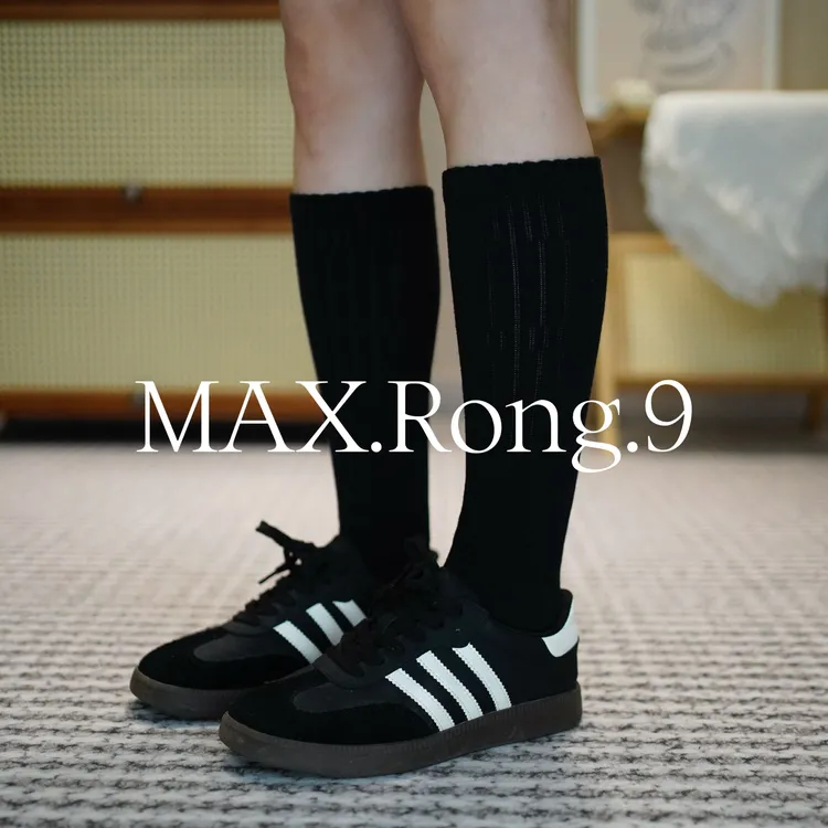 新款扭扭袜 中筒显瘦小腿袜