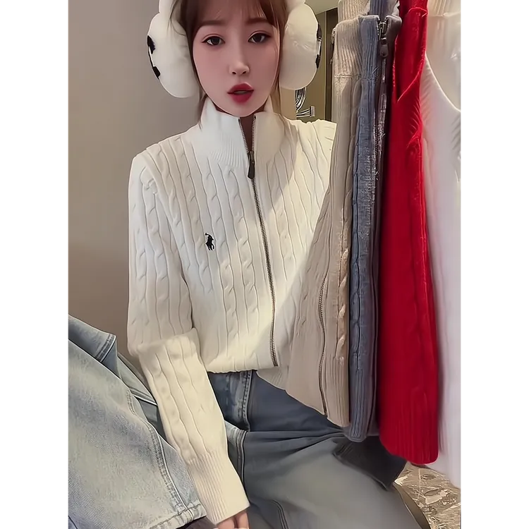 2026冬季新款法式温柔风流行奖励显瘦针织开衫女长袖毛衣外套