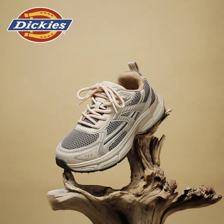 Dickies青少年运动鞋中大童户外休闲鞋女童老爹鞋新款秋冬跑步鞋