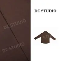 DC STUDIO【惦念】2024冬新款时尚休闲百搭纯色复古立领加绒卫衣