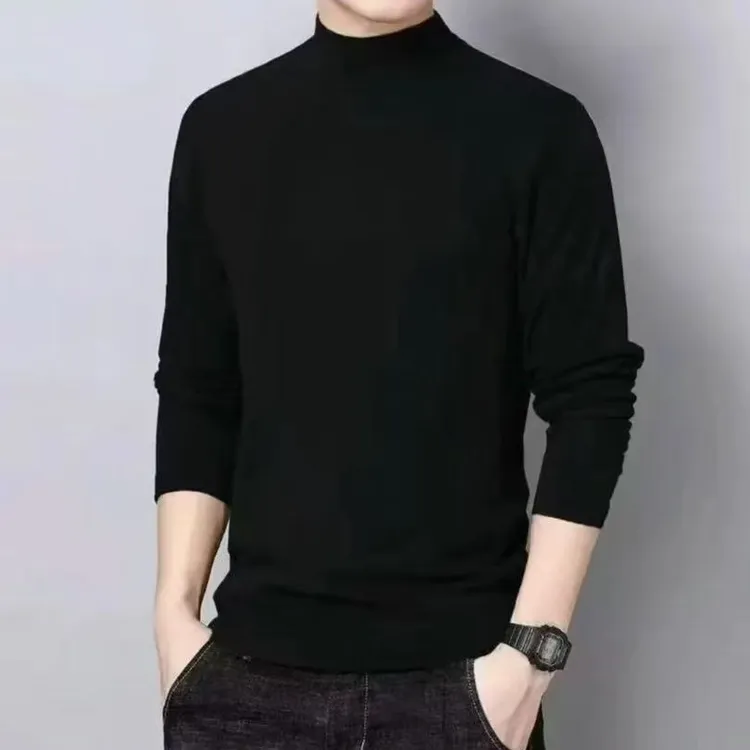 男士秋冬爆款双面德绒长袖打底